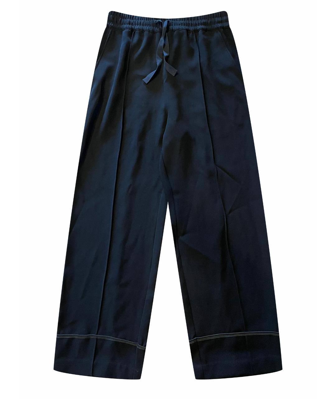 MCQ ALEXANDER MCQUEEN Черные брюки широкие, фото 1