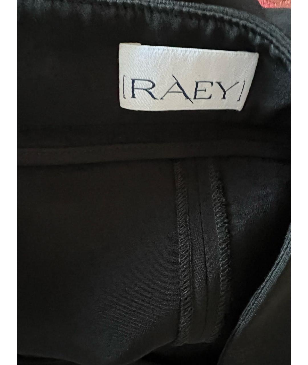 RAEY Черные шелковые брюки широкие, фото 3