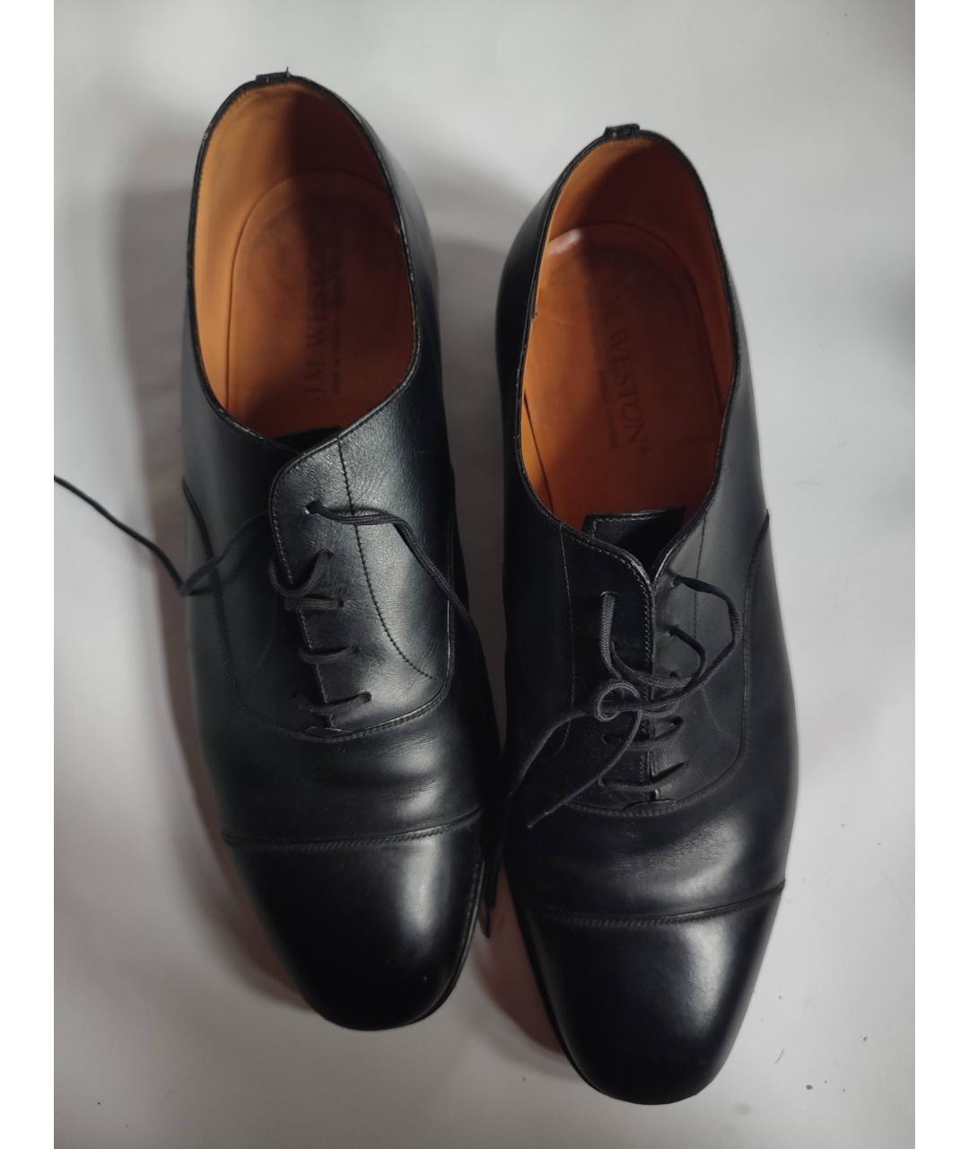 J.M. WESTON Черные кожаные туфли, фото 3