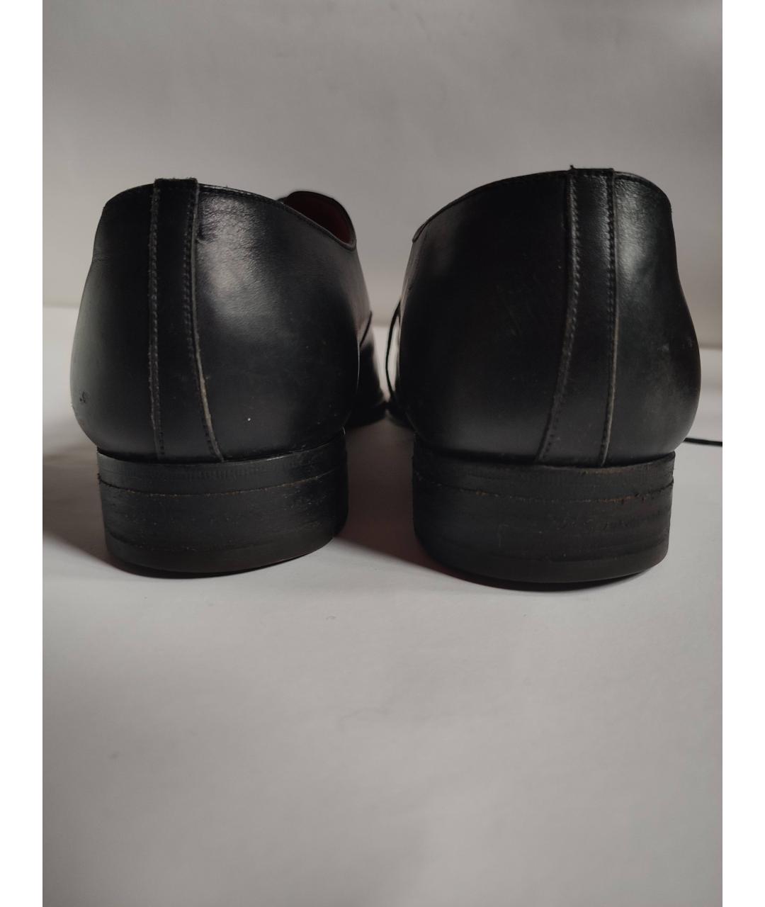 J.M. WESTON Черные кожаные туфли, фото 4