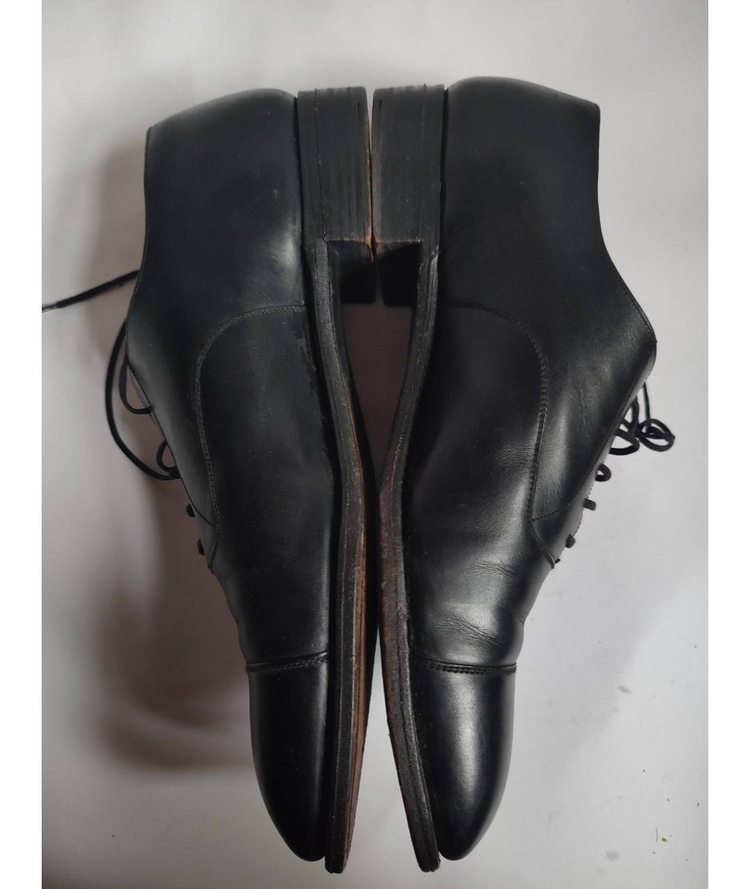 J.M. WESTON Черные кожаные туфли, фото 9