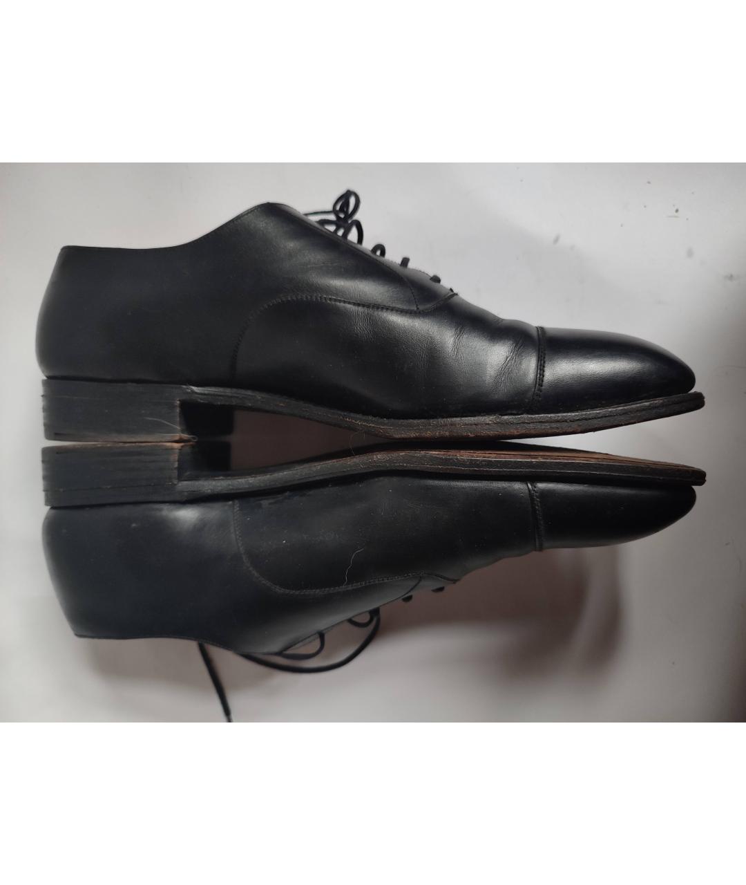 J.M. WESTON Черные кожаные туфли, фото 8