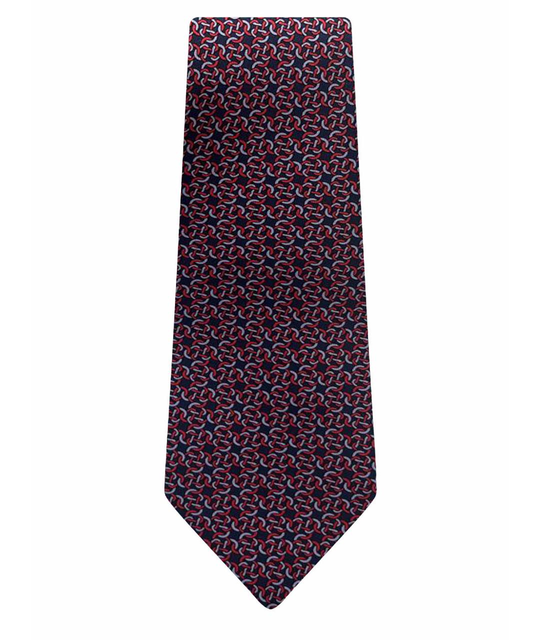 HERMES PRE-OWNED Красный шелковый галстук, фото 1