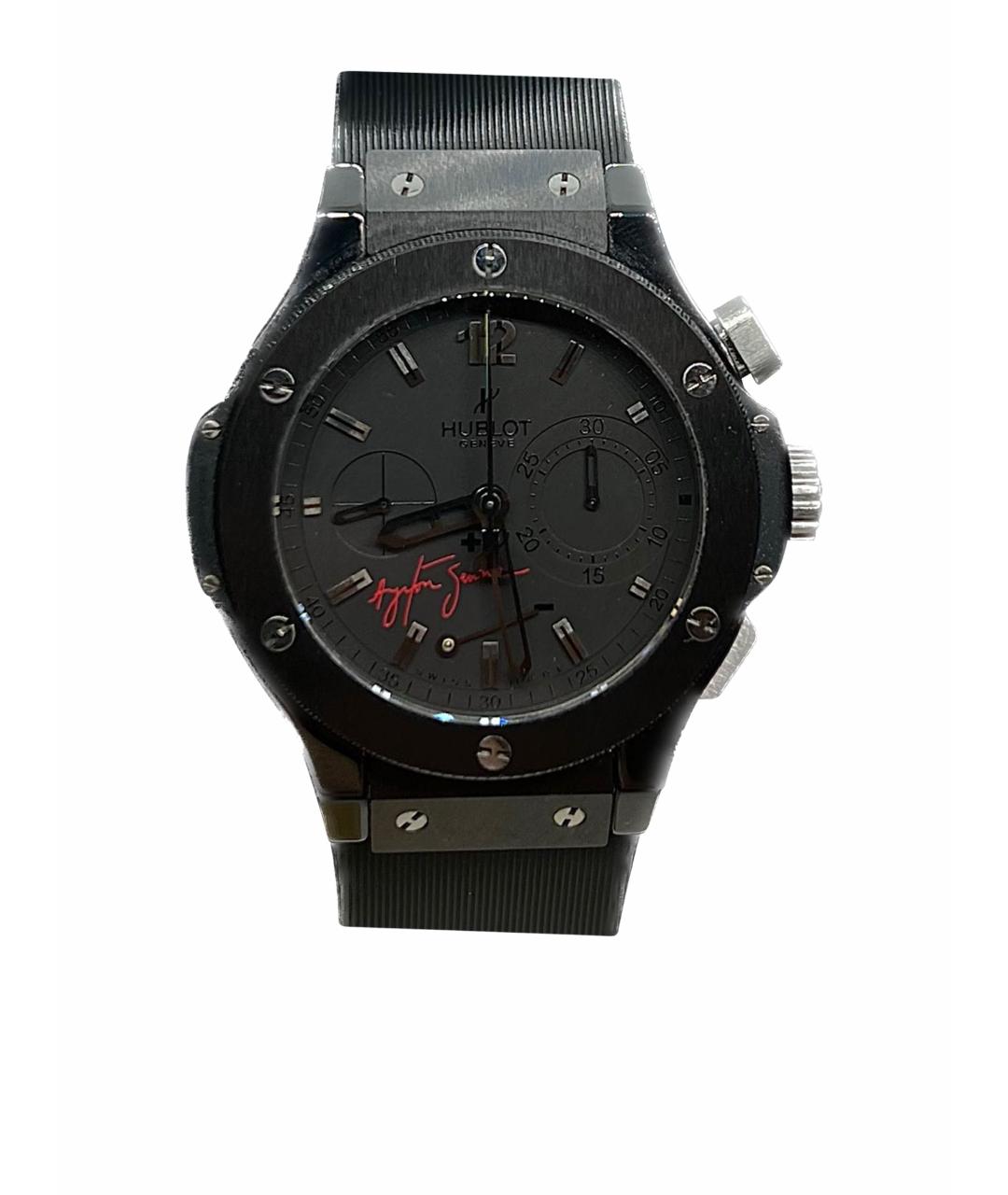 HUBLOT Черные керамические часы, фото 8