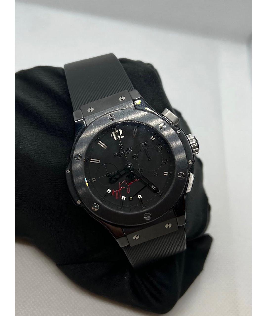HUBLOT Черные керамические часы, фото 7