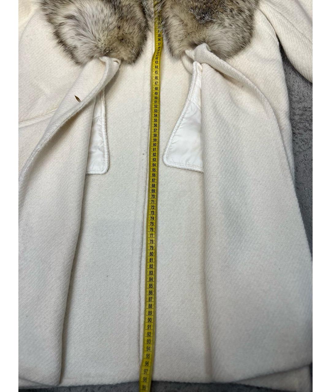 ERMANNO SCERVINO Белое пальто, фото 7