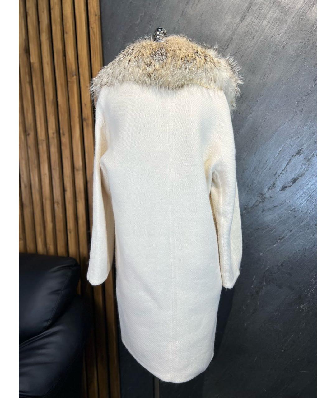 ERMANNO SCERVINO Белое пальто, фото 2