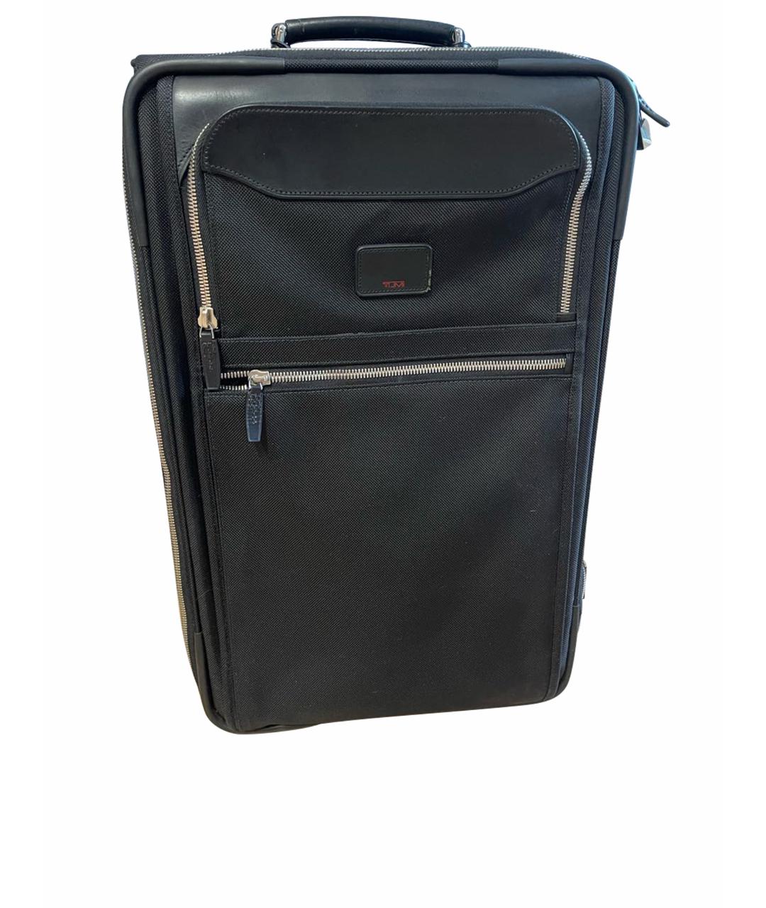 TUMI Черный синтетический чемодан, фото 1