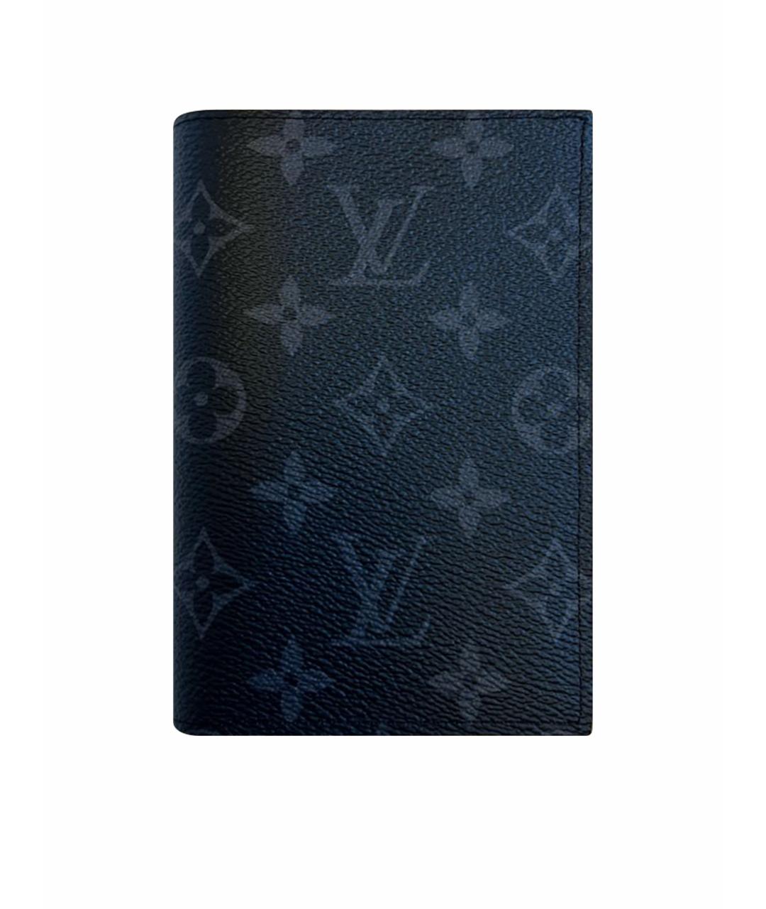 LOUIS VUITTON Антрацитовый кошелек, фото 1