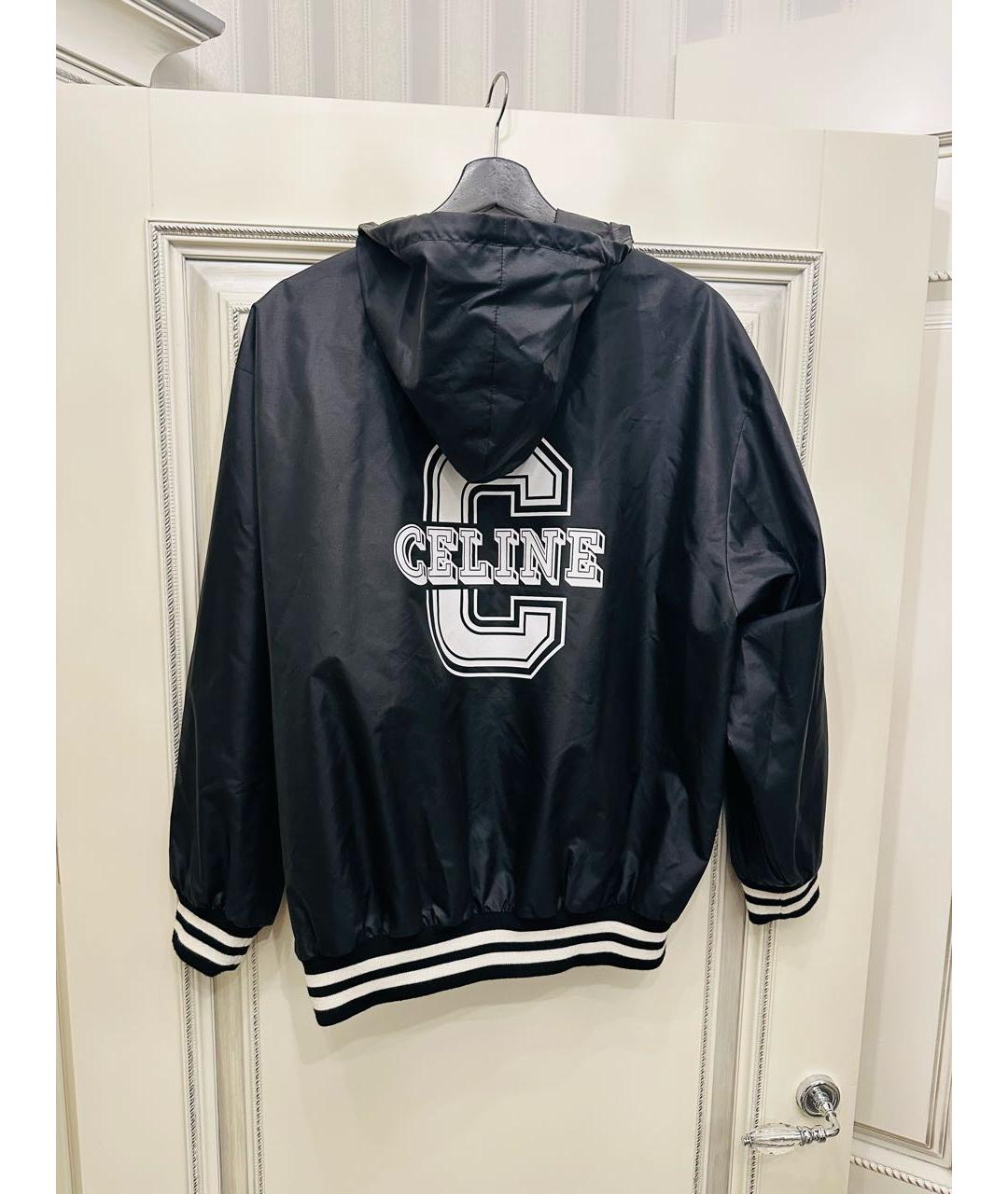 CELINE PRE-OWNED Черная полиэстеровая куртка, фото 6