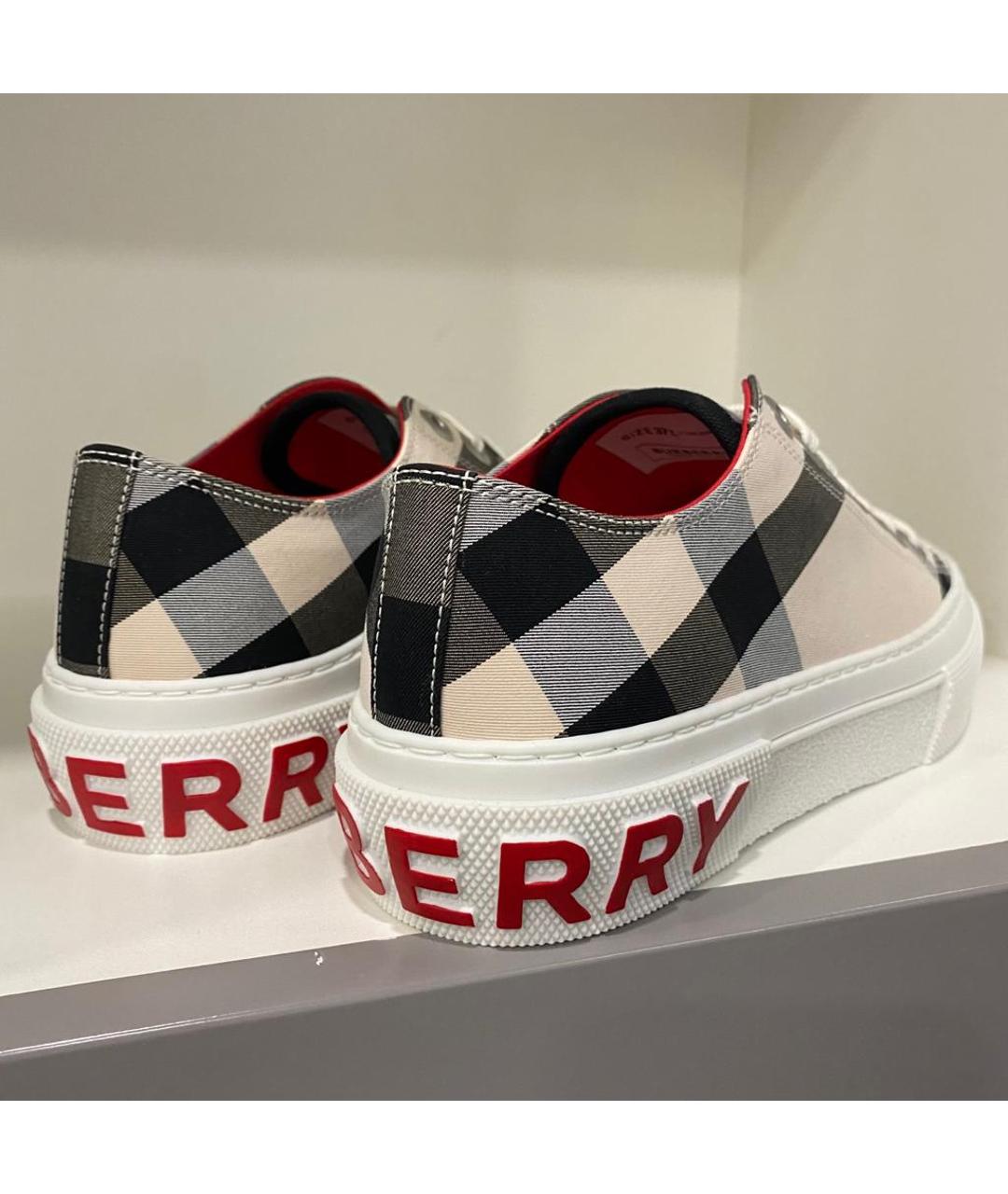 BURBERRY Кеды, фото 4