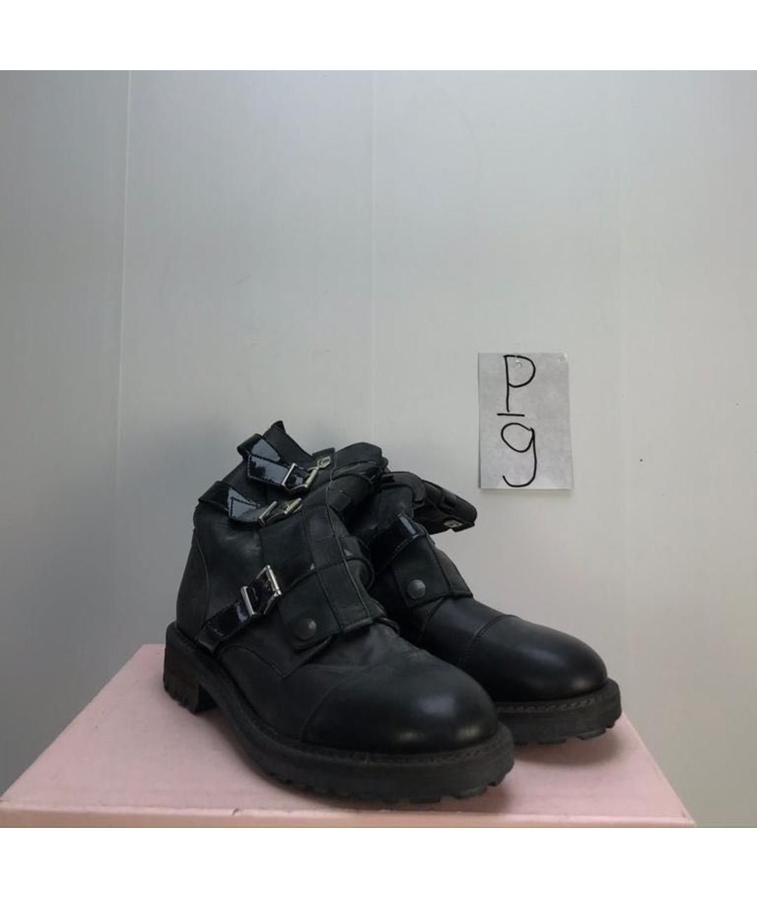 FRANKIE MORELLO Черные высокие ботинки, фото 2