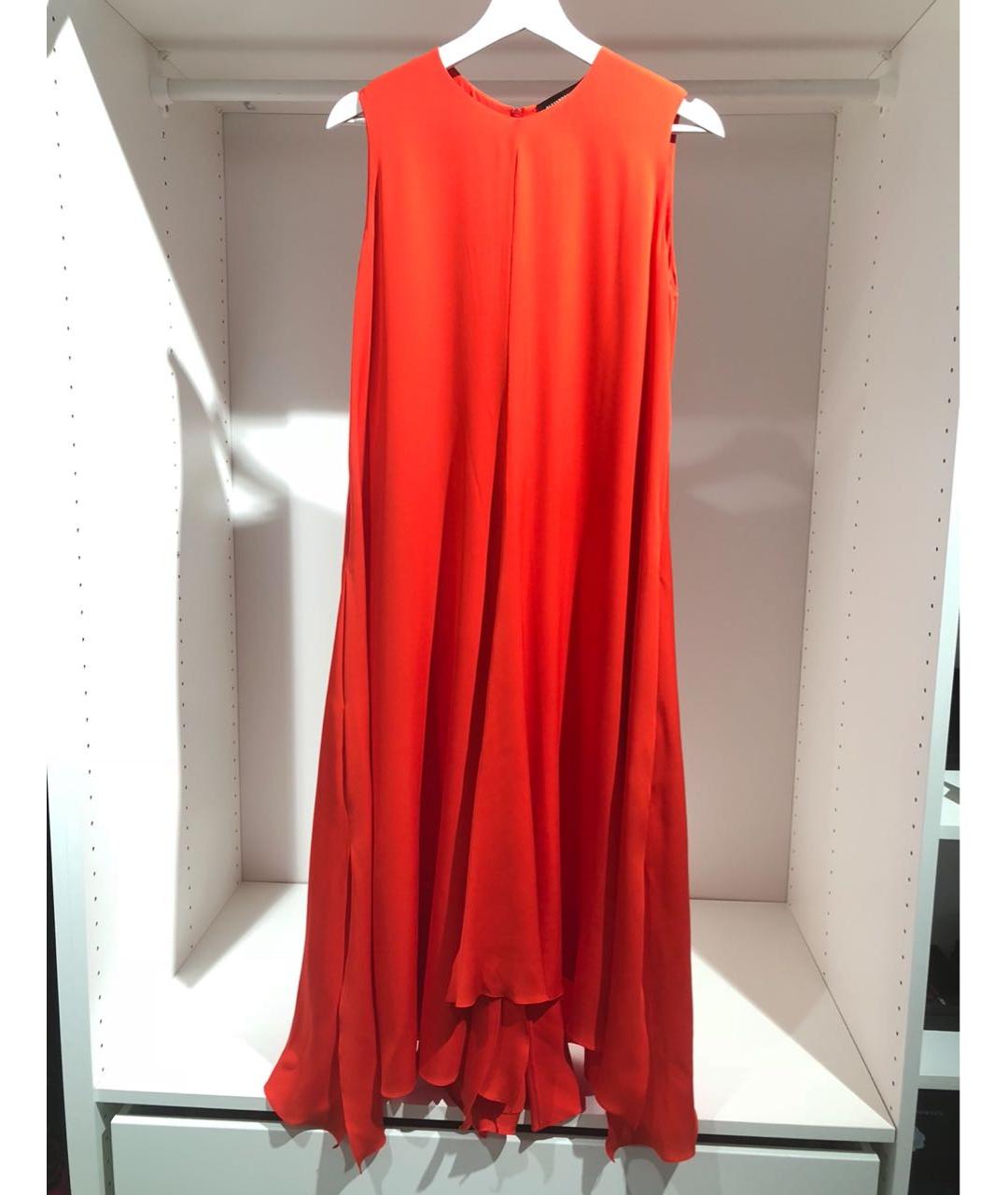 ALEXANDER TEREKHOV Красное шелковое вечернее платье, фото 9