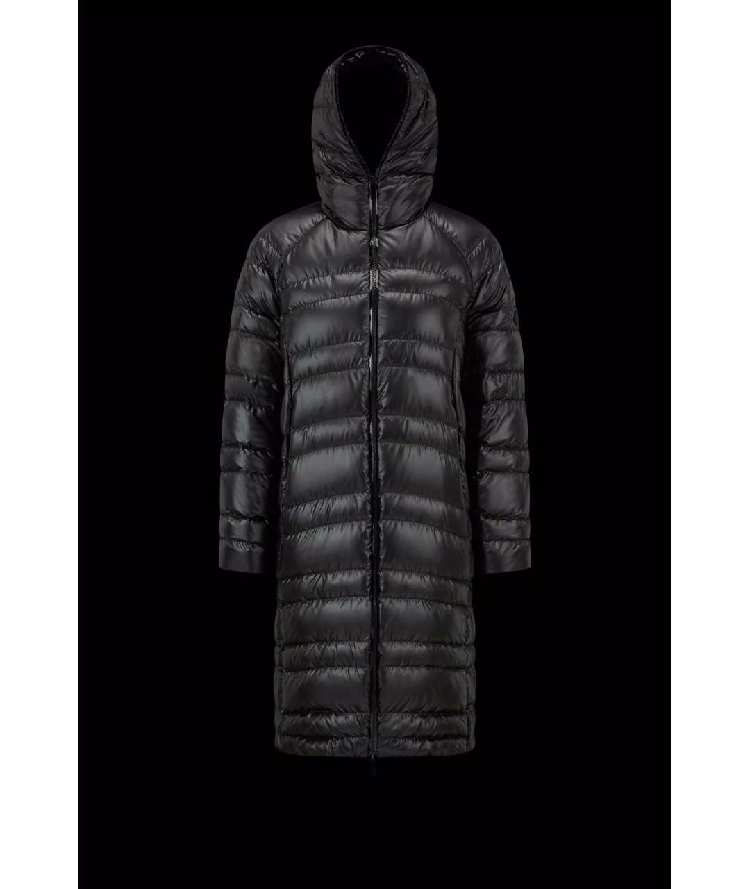 MONCLER Черный пуховик, фото 8