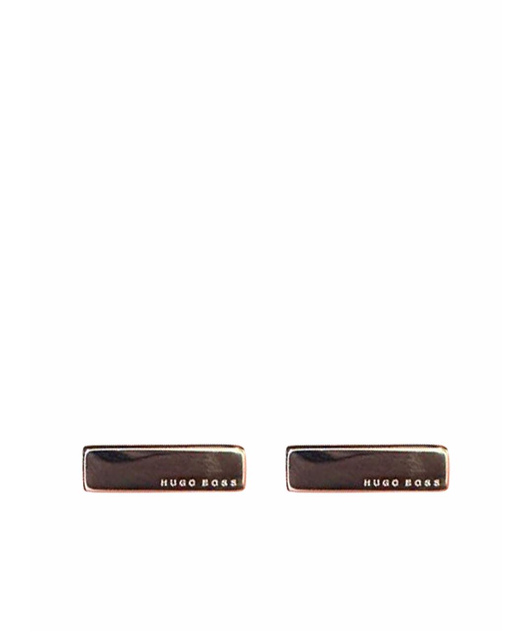 HUGO BOSS Серебряные металлические запонки, фото 1