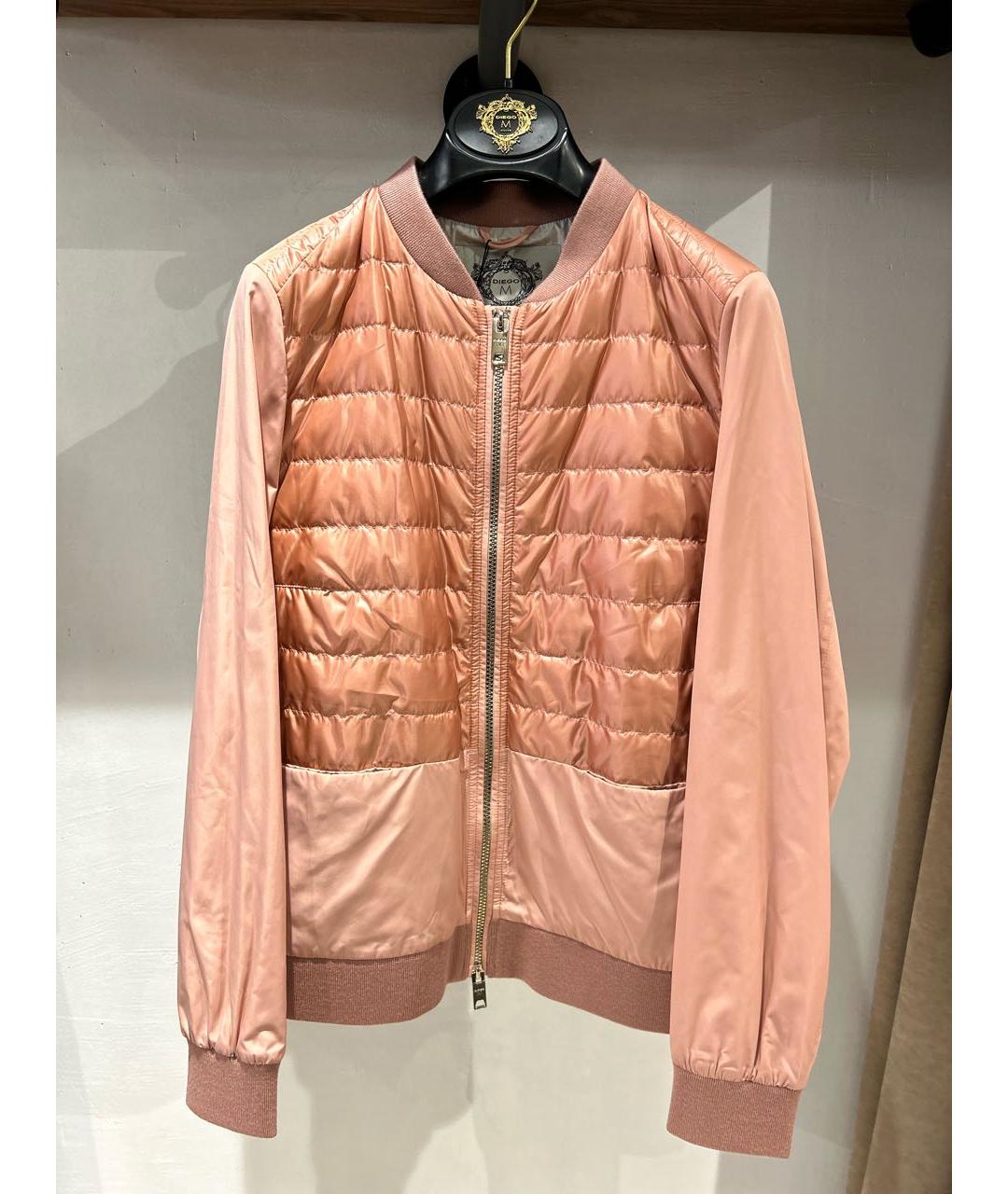 DIEGO Розовая полиэстеровая куртка, фото 7