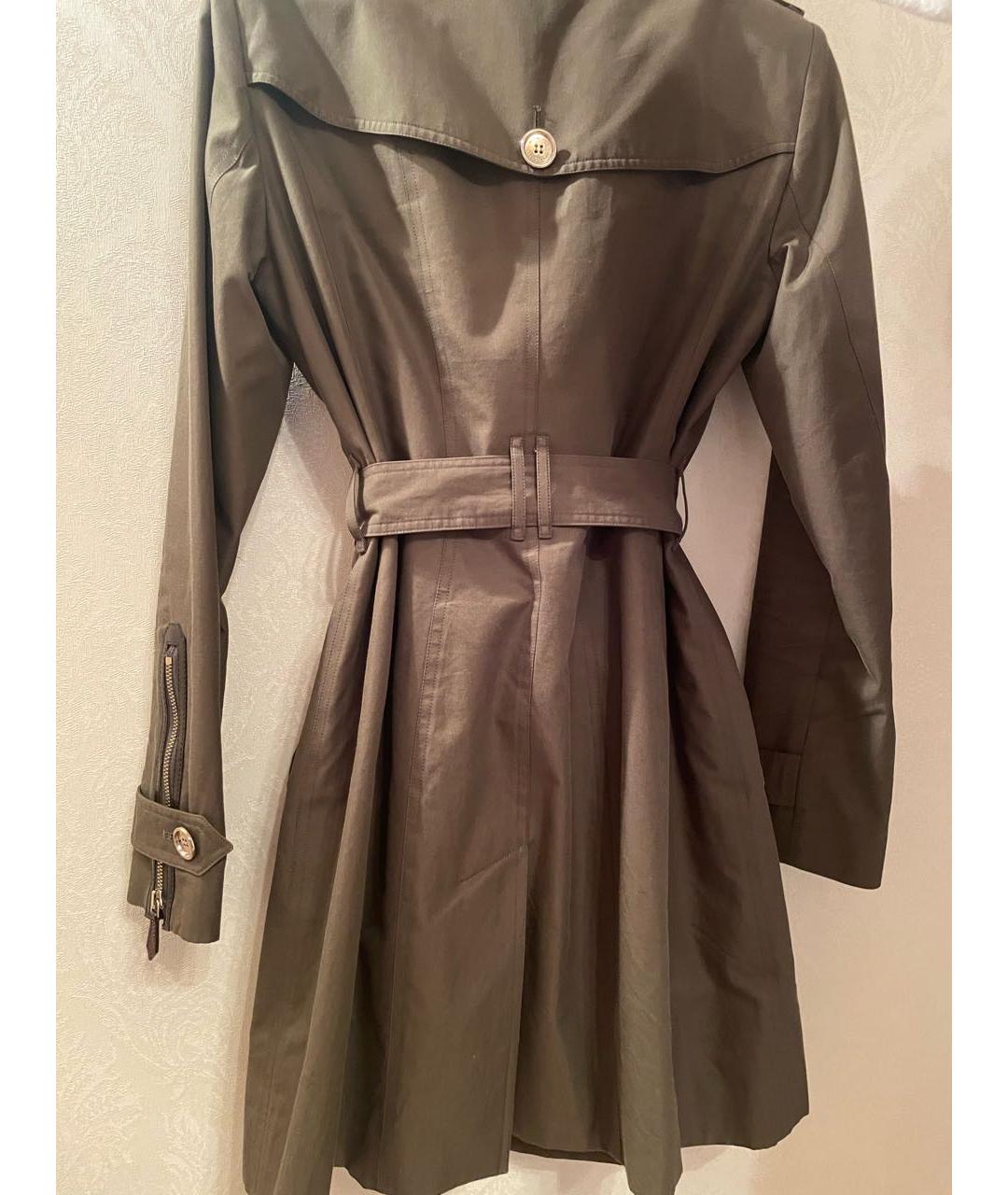 BURBERRY Зеленый тренч/плащ, фото 2