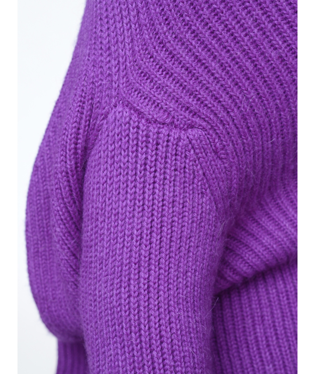 STELLA MCCARTNEY Фиолетовый шерстяной джемпер / свитер, фото 4