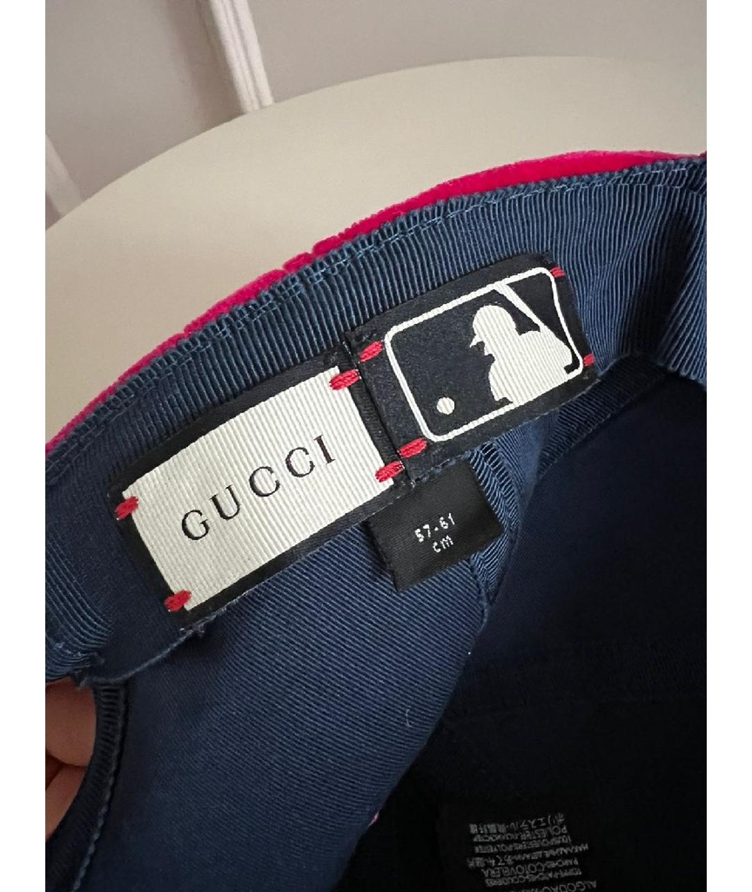 GUCCI Красная кепка, фото 8