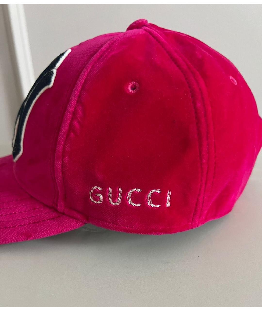 GUCCI Красная кепка, фото 4
