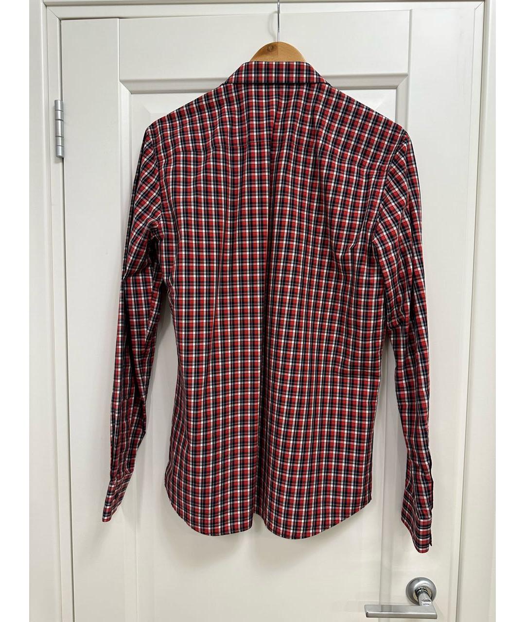 GIVENCHY Бордовая хлопковая кэжуал рубашка, фото 2