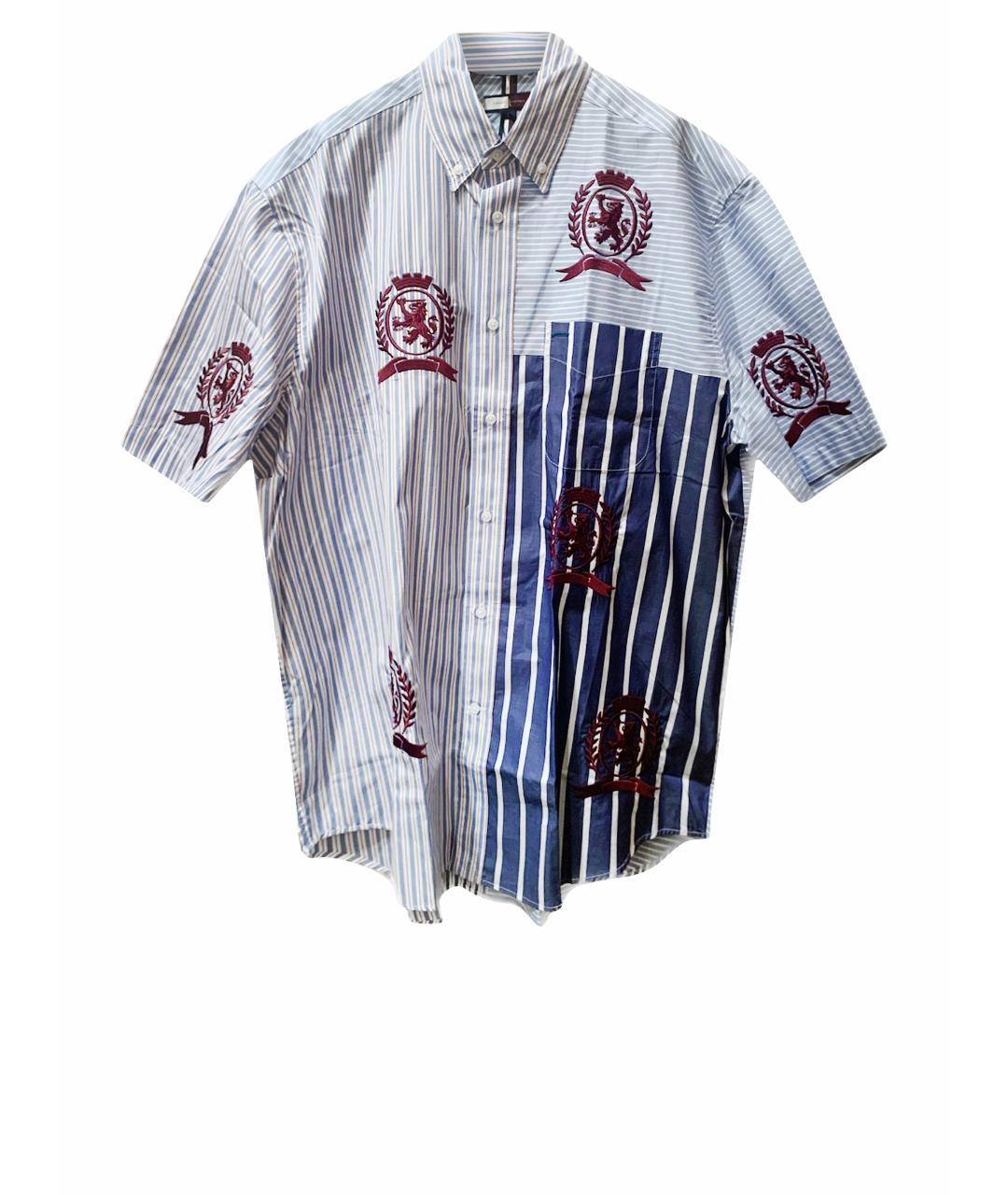 TOMMY HILFIGER Мульти хлопковая кэжуал рубашка, фото 1