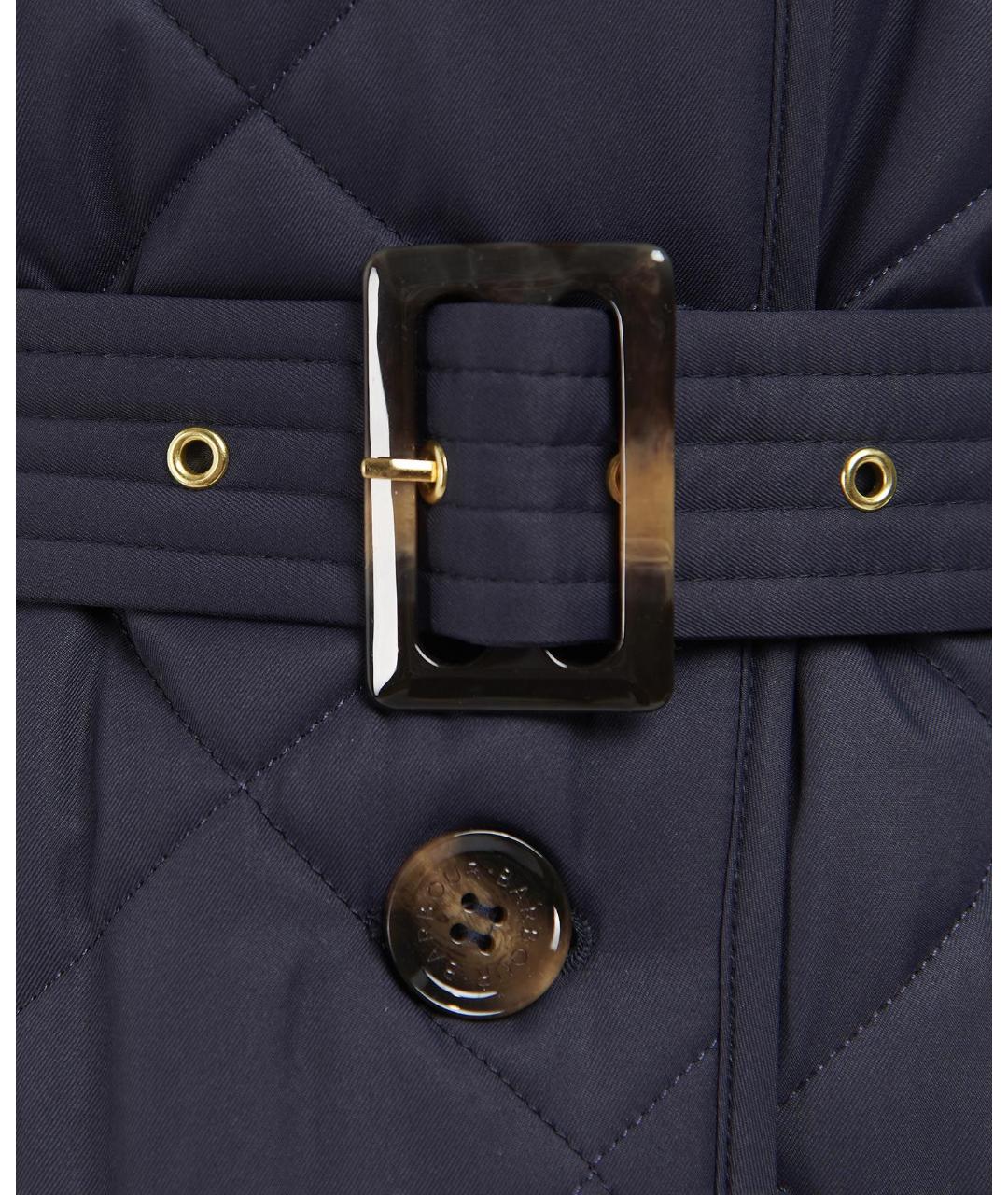 BARBOUR Темно-синяя полиэстеровая куртка, фото 7