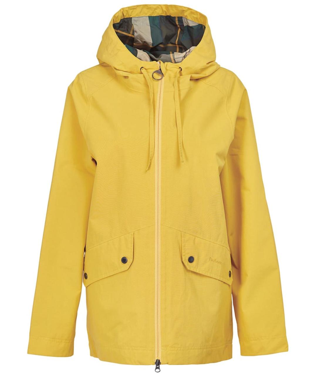 BARBOUR Желтая полиамидовая куртка, фото 1