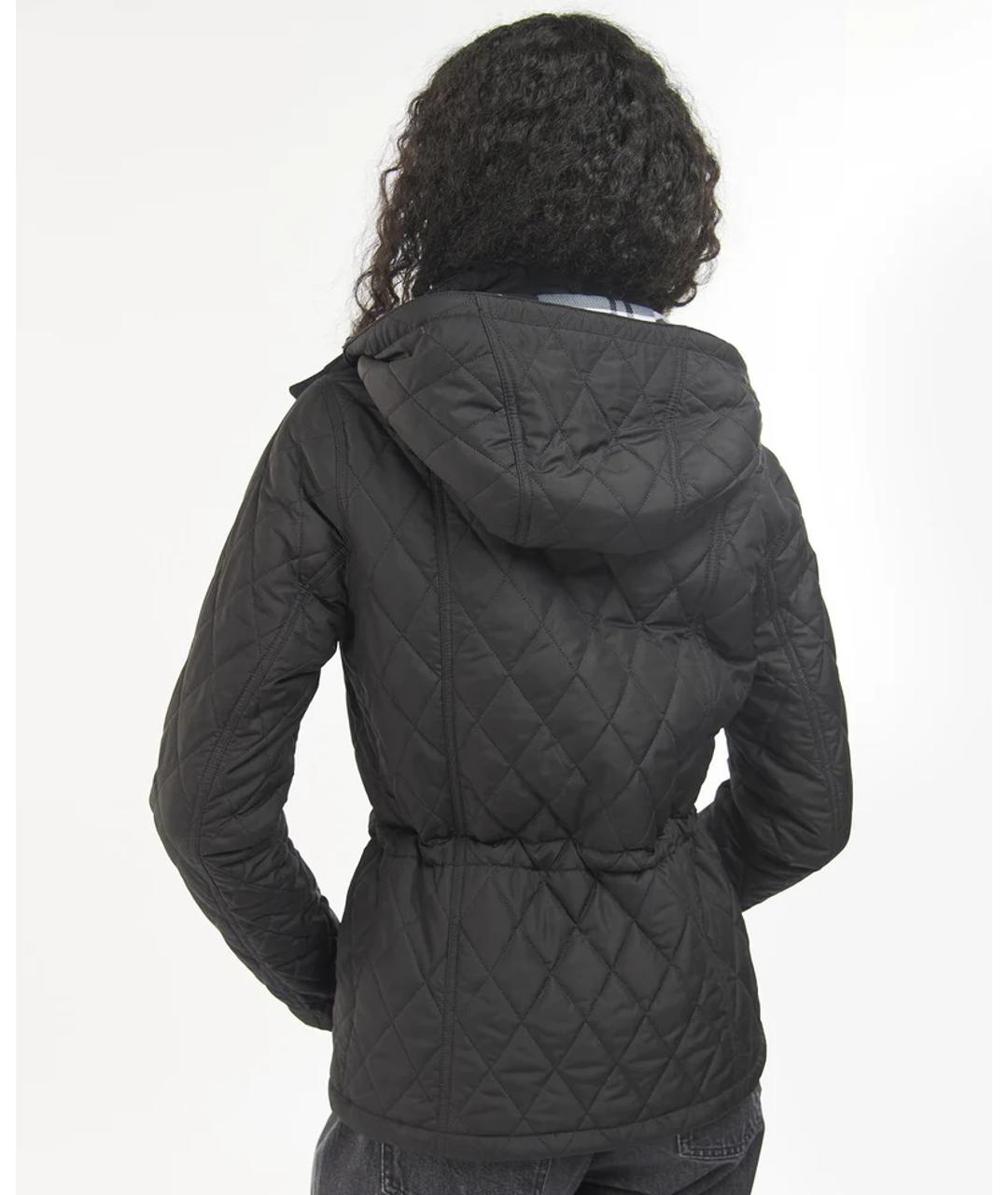 BARBOUR Черная полиамидовая куртка, фото 2