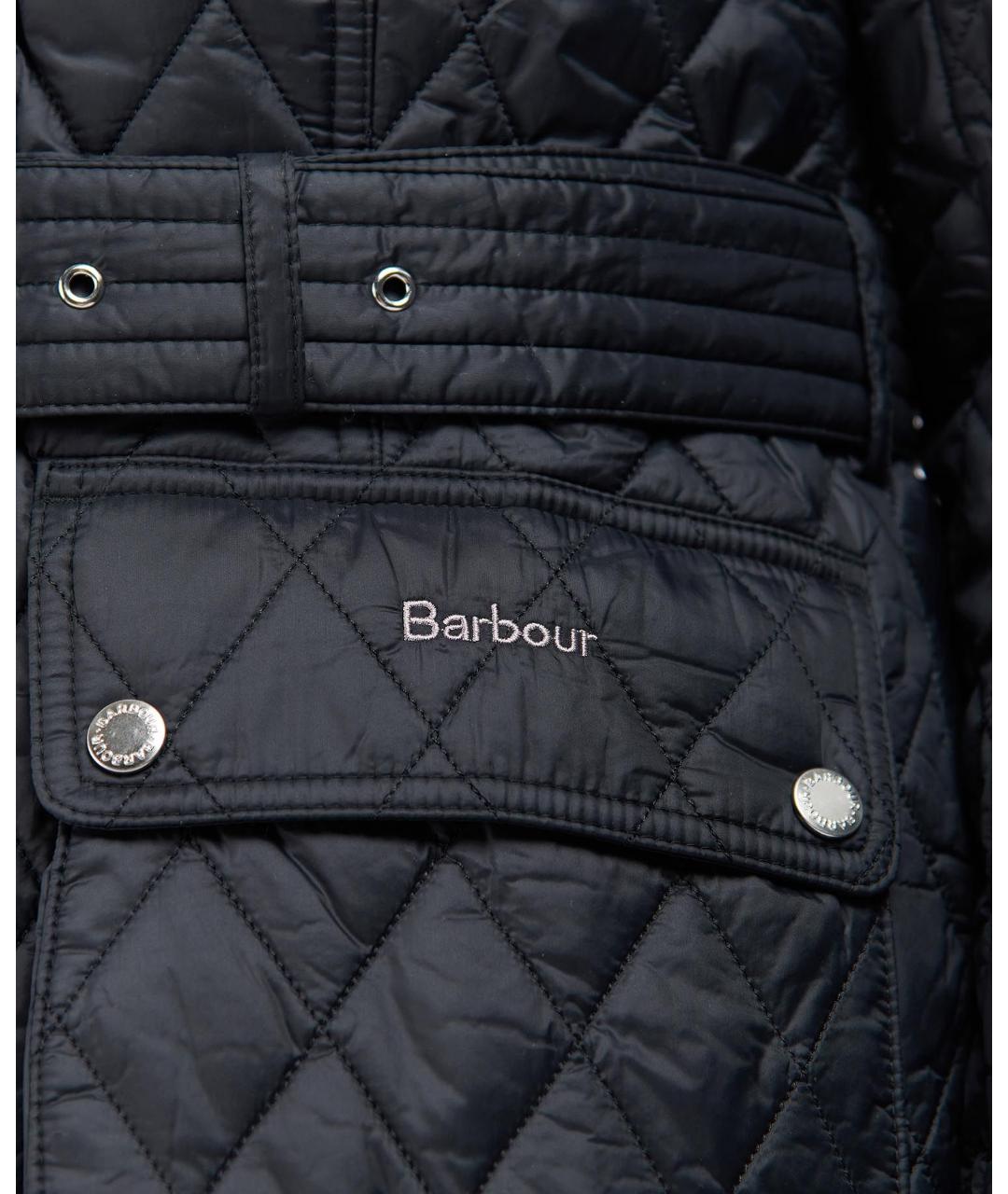BARBOUR Черная полиамидовая куртка, фото 7