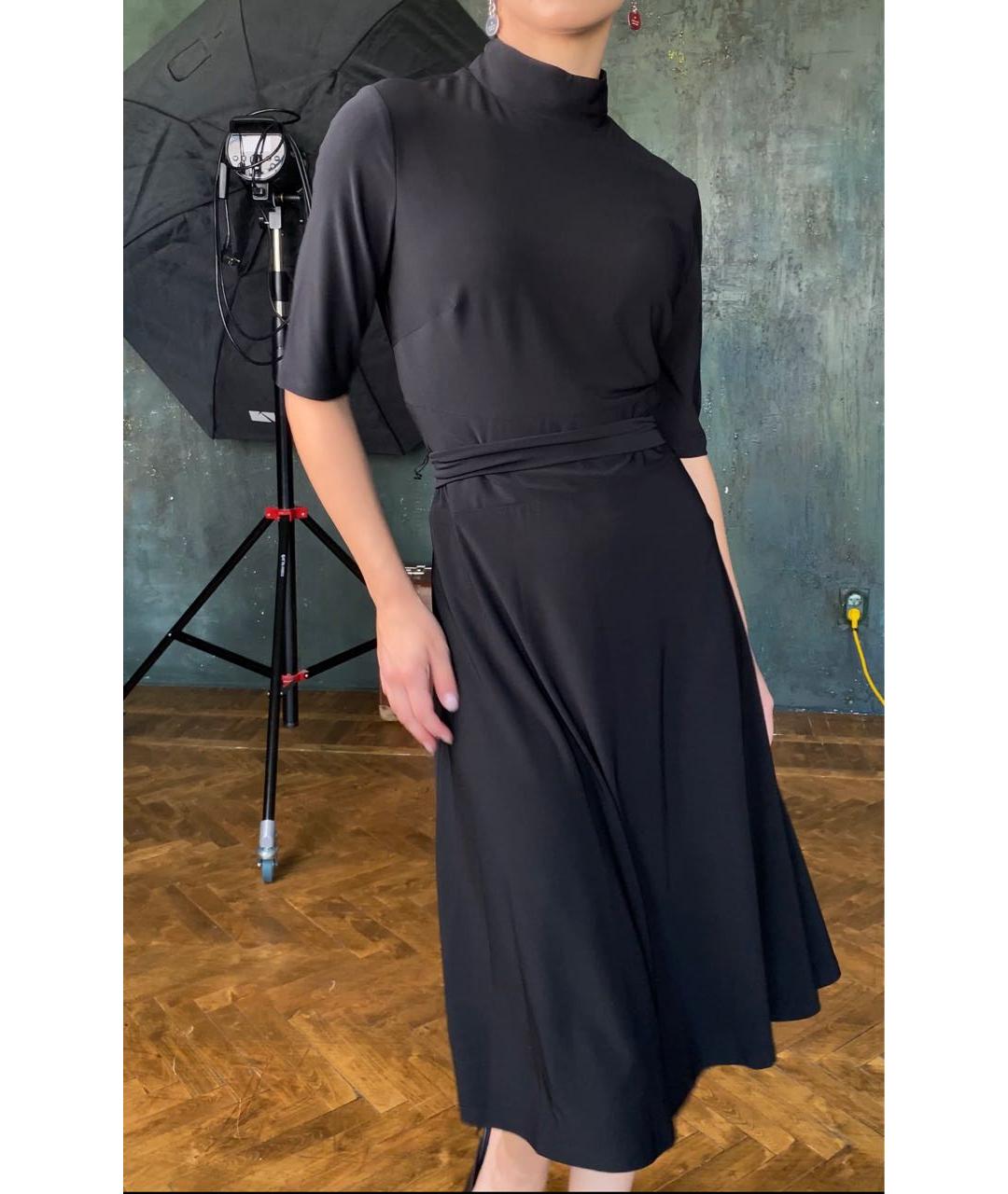 RALPH LAUREN Черное повседневное платье, фото 4