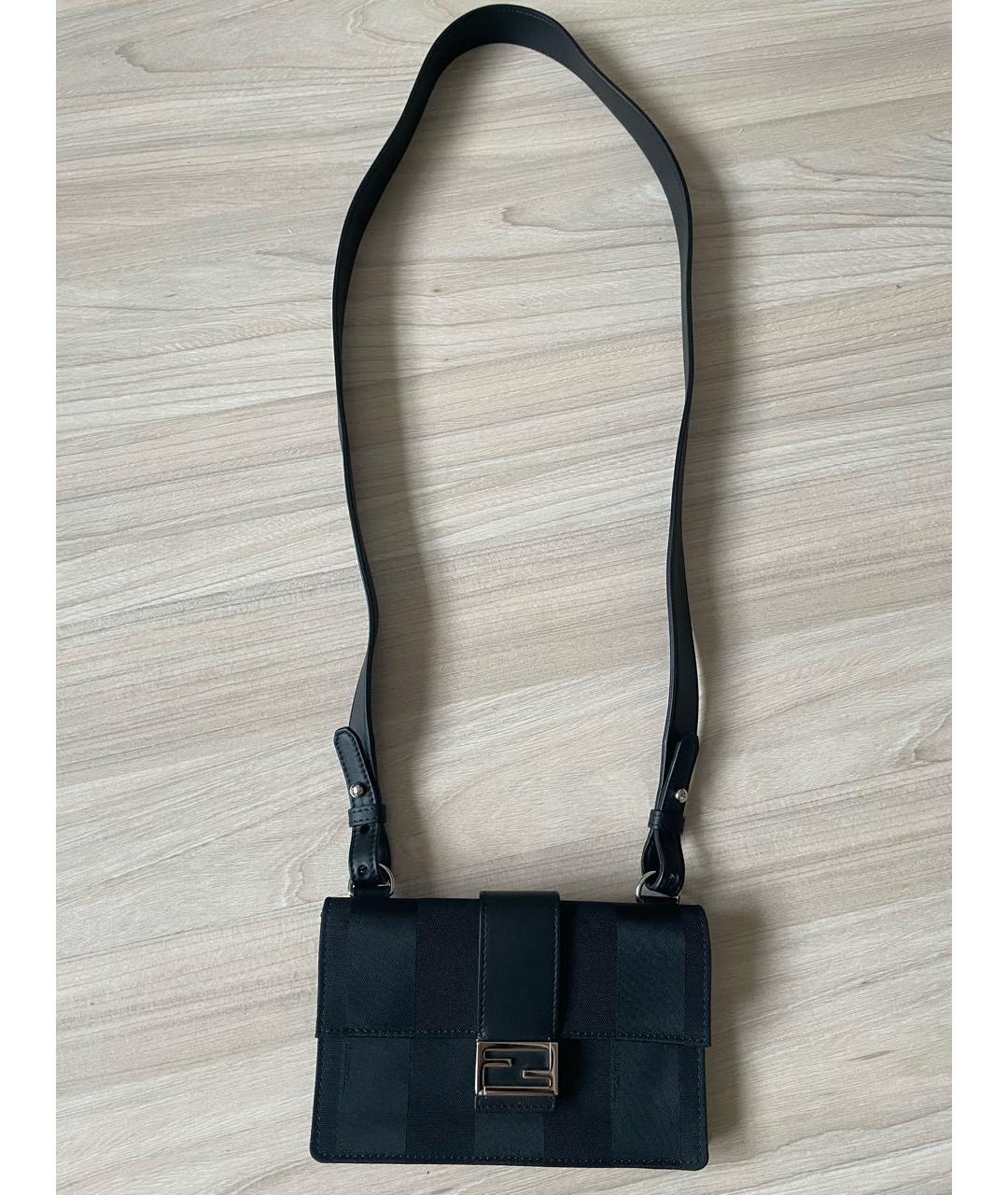 FENDI Черная сумка через плечо, фото 8