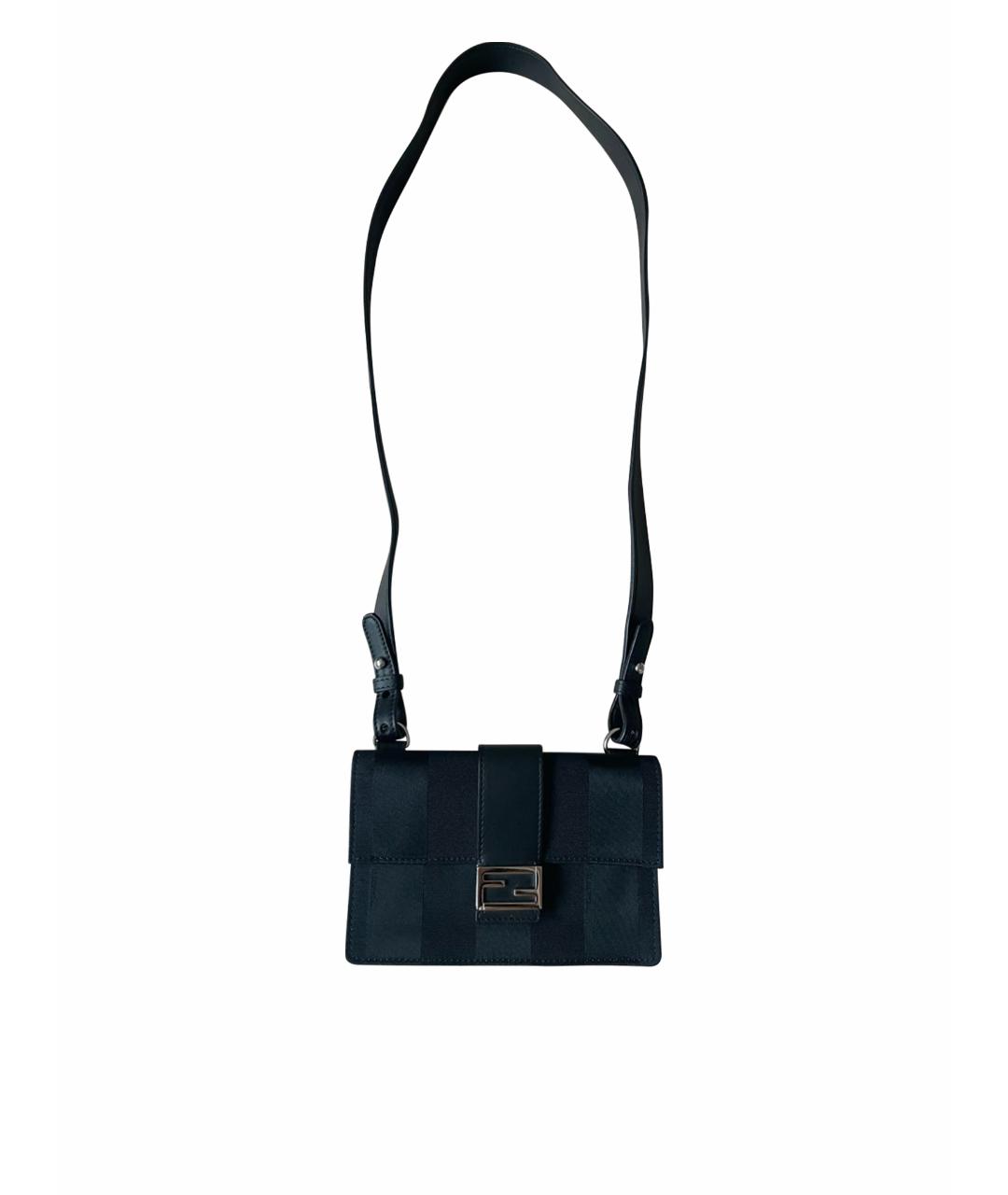 FENDI Черная сумка через плечо, фото 1