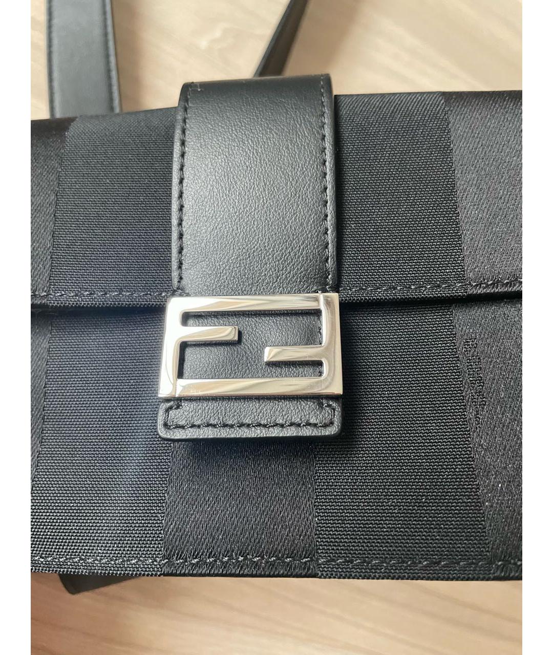 FENDI Черная сумка через плечо, фото 6