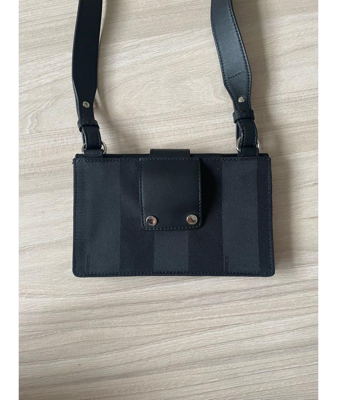 FENDI Черная сумка через плечо, фото 2