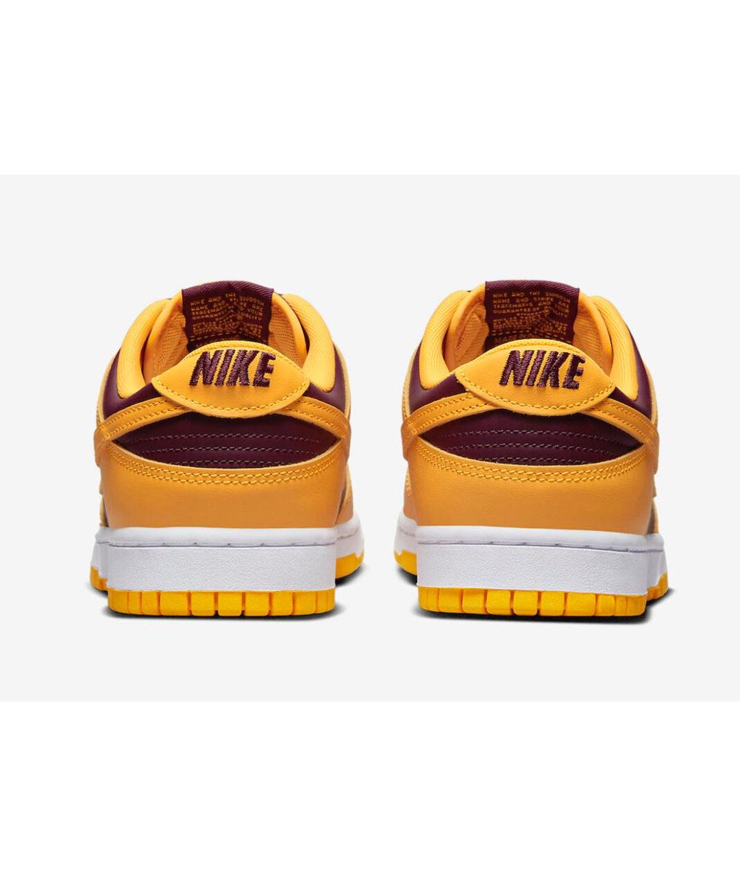 NIKE Желтые кожаные кроссовки, фото 4