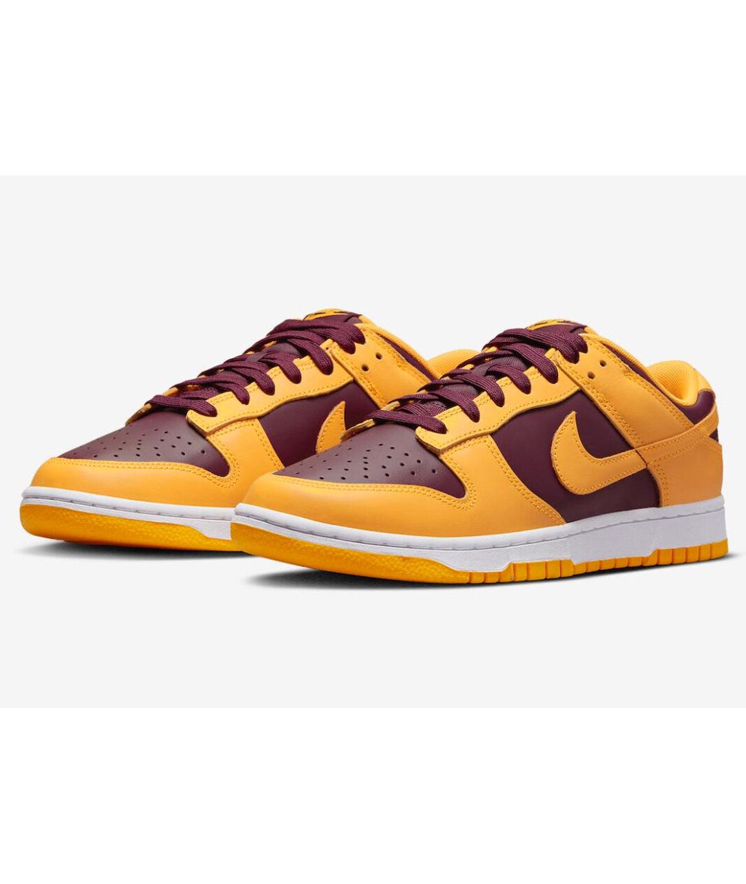 NIKE Желтые кожаные кроссовки, фото 2