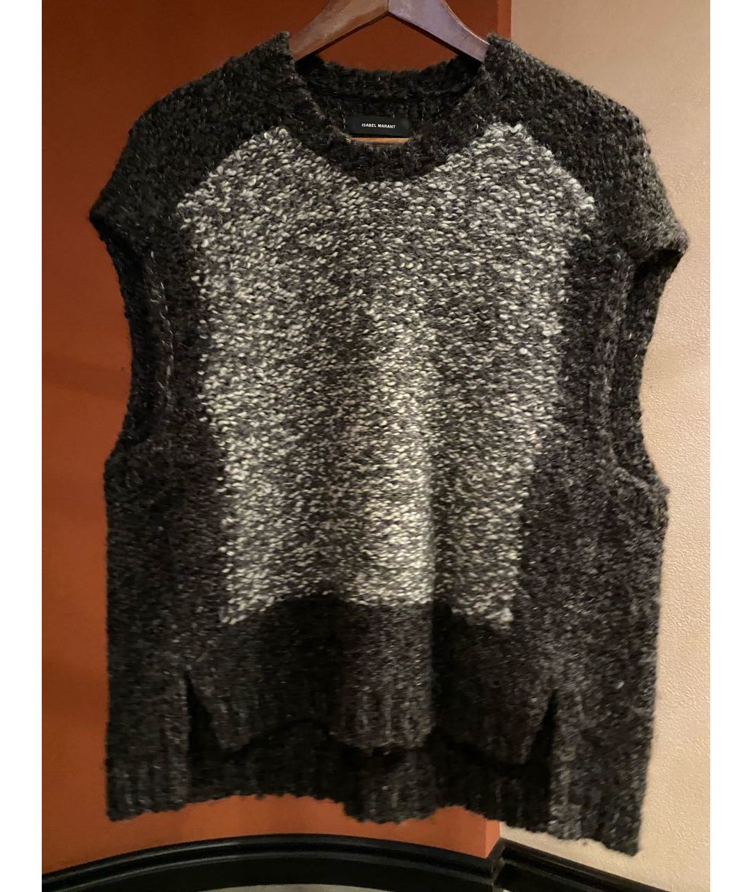 ISABEL MARANT Серый шерстяной джемпер / свитер, фото 5