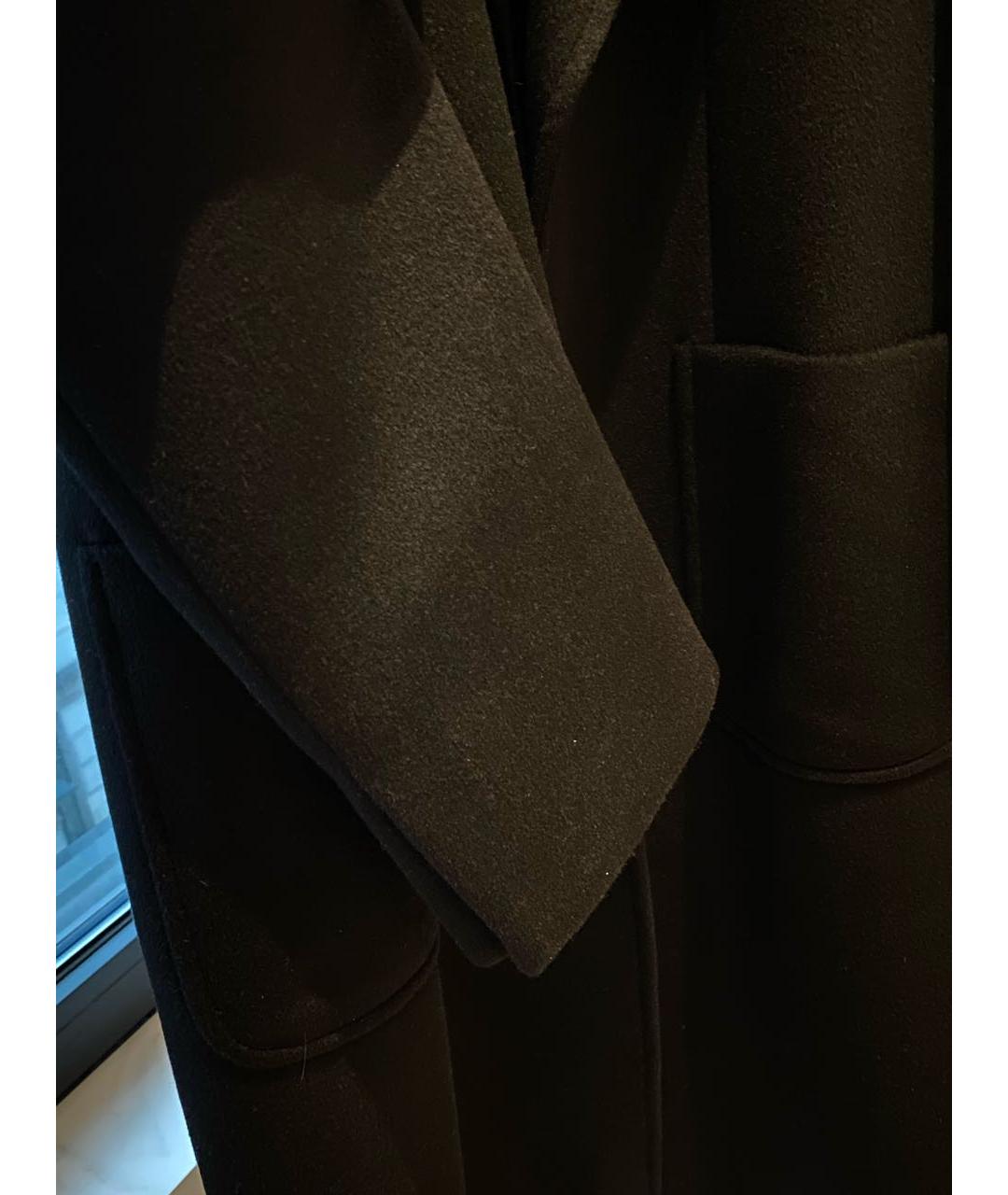 MAX&CO Черное шерстяное пальто, фото 6