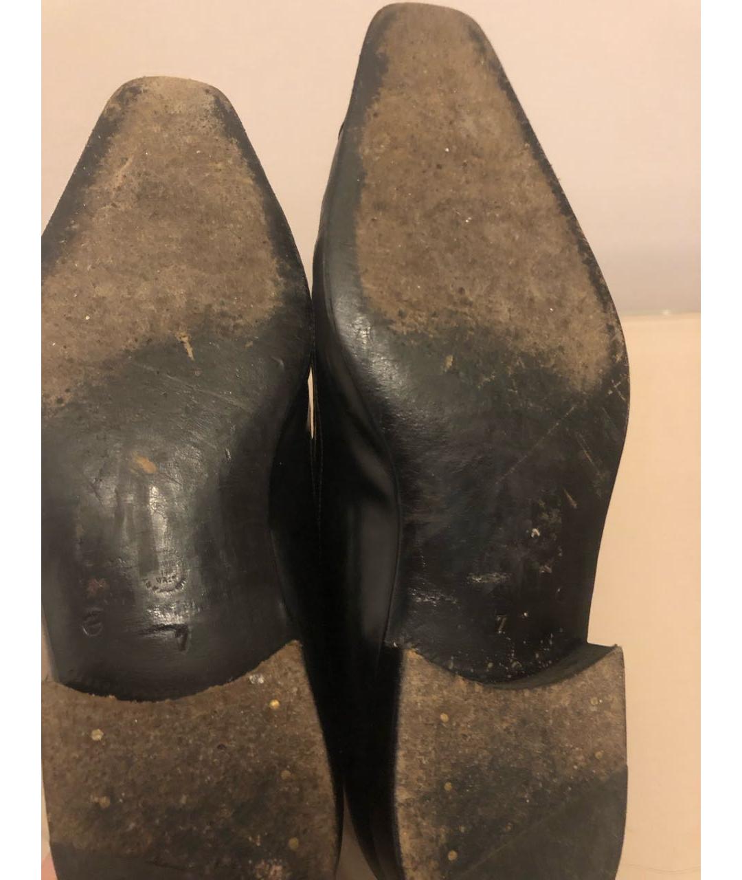 ARTIOLI Черные туфли из экзотической кожи, фото 5