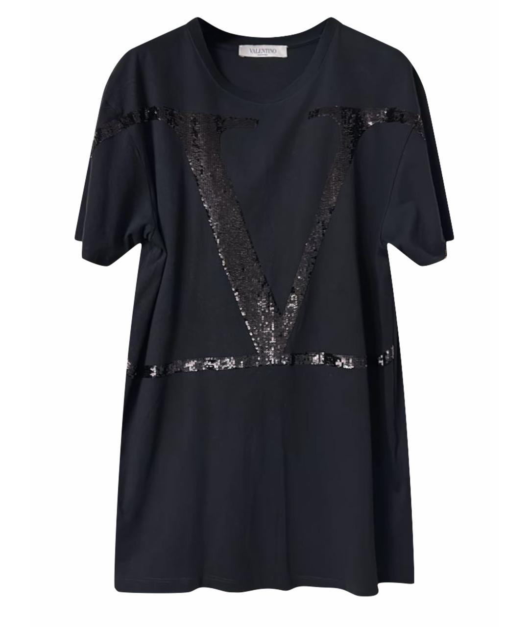 VALENTINO Черная футболка, фото 1