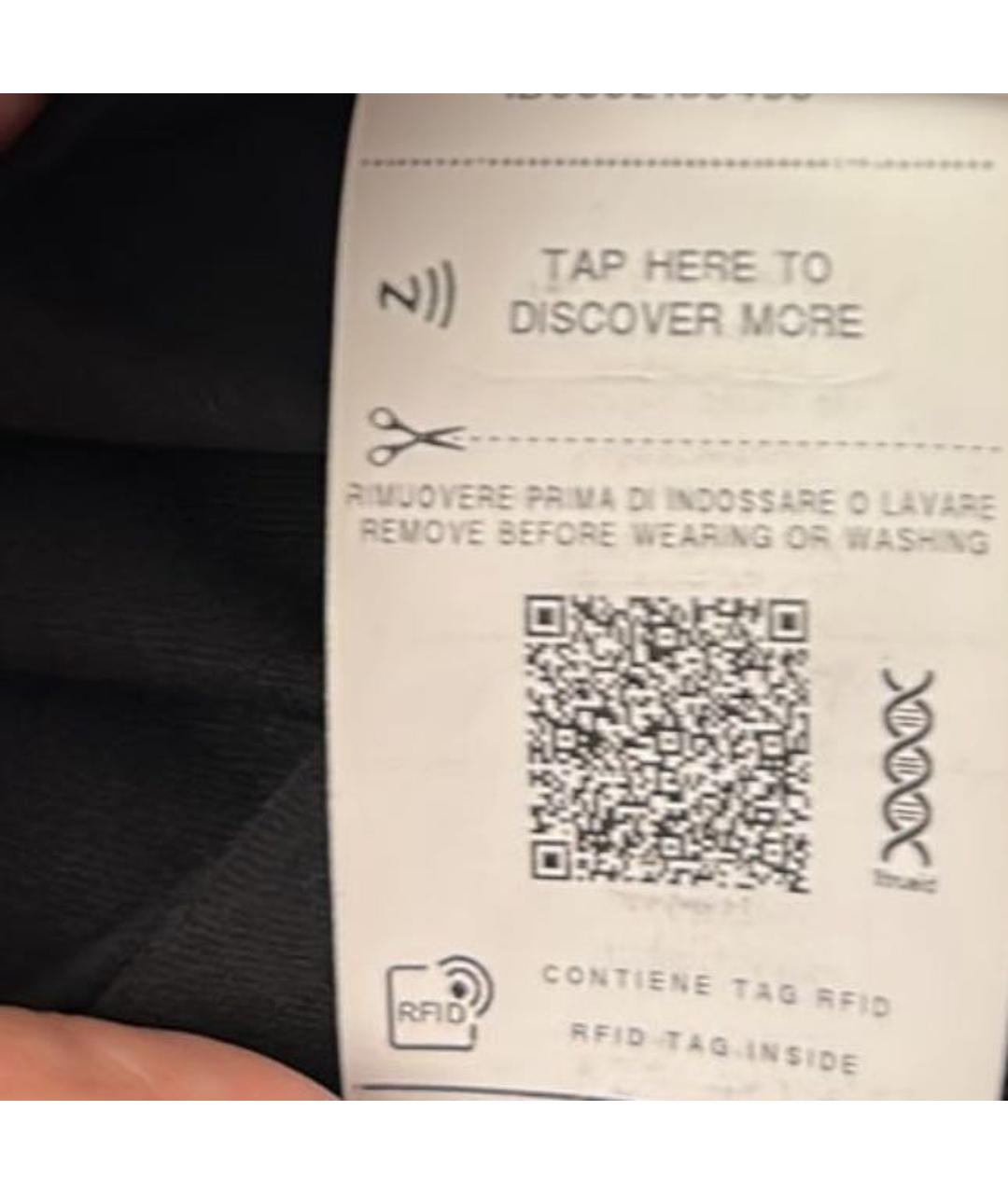 VALENTINO Черная футболка, фото 3