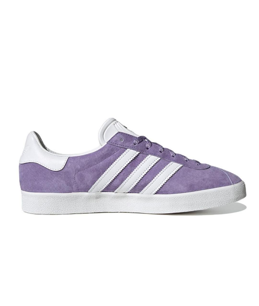 ADIDAS Фиолетовые замшевые кроссовки, фото 2