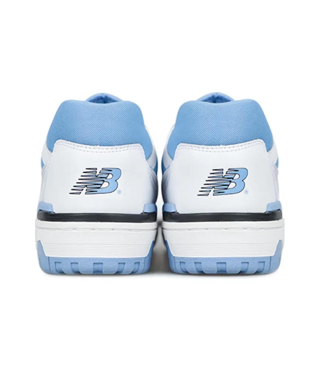 NEW BALANCE Бирюзовые кожаные низкие кроссовки / кеды, фото 3
