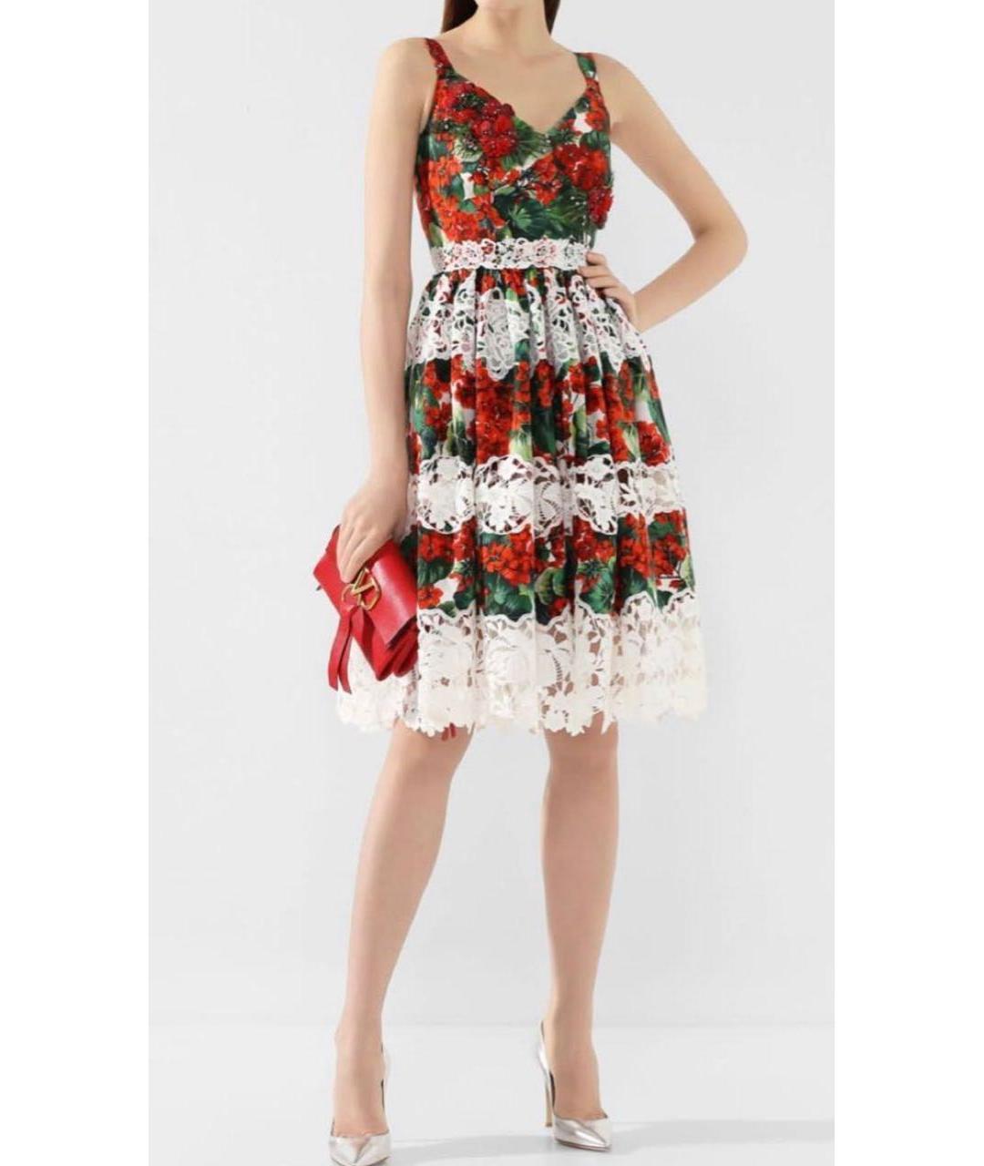 DOLCE&GABBANA Хлопковый сарафан, фото 2