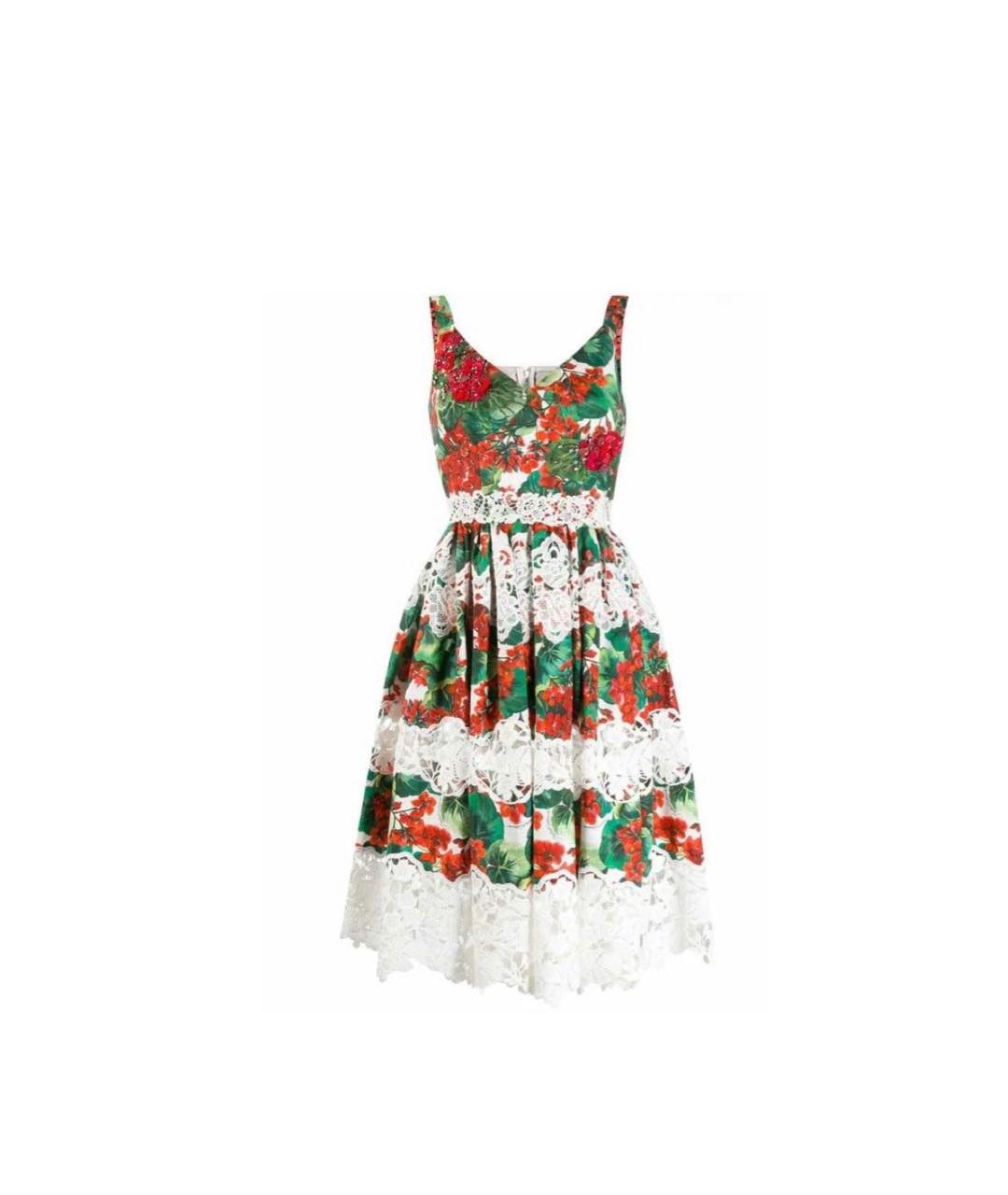 DOLCE&GABBANA Хлопковый сарафан, фото 4