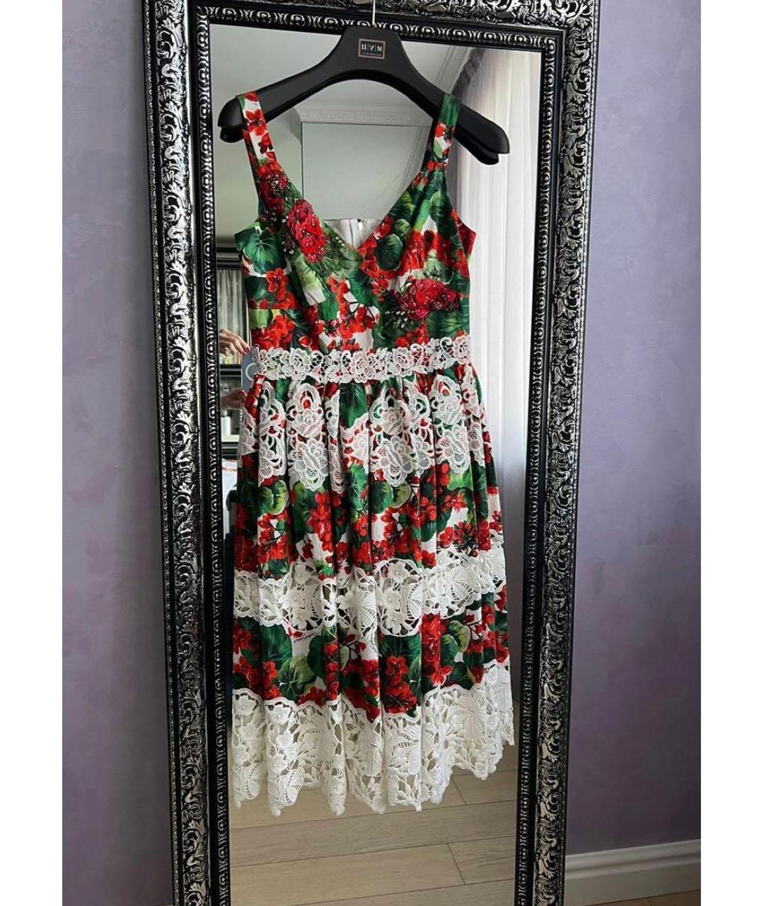 DOLCE&GABBANA Хлопковый сарафан, фото 3