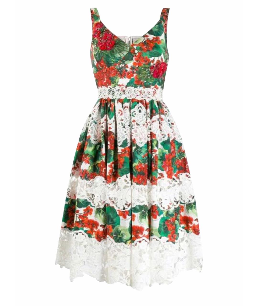 DOLCE&GABBANA Хлопковый сарафан, фото 1