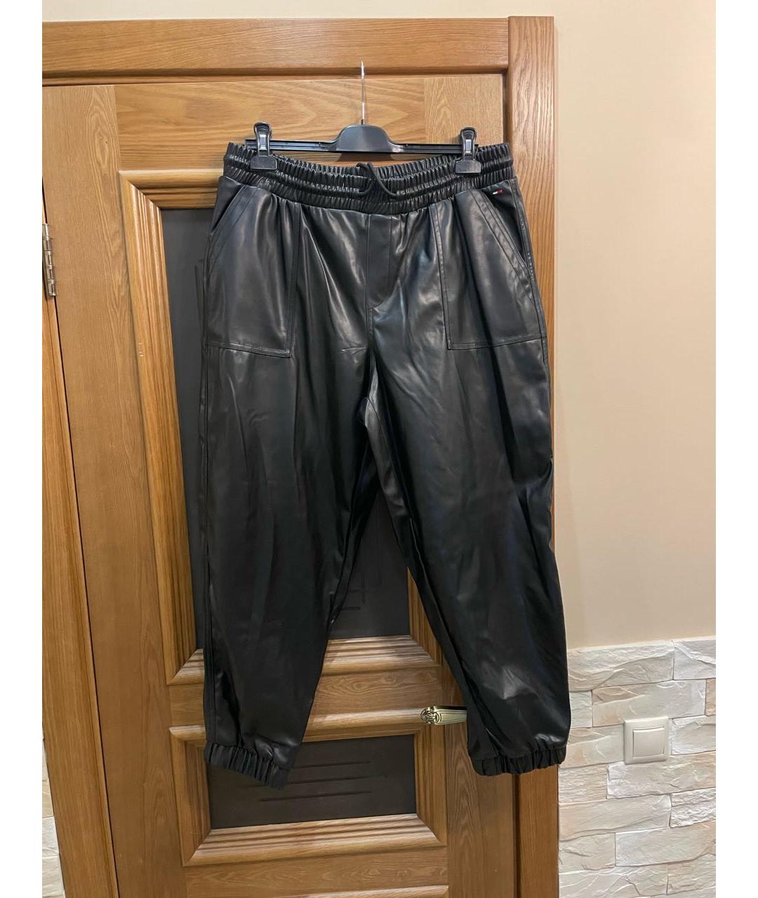 TOMMY HILFIGER Черные брюки широкие, фото 9