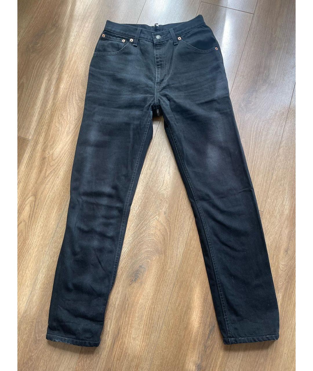 LEVI'S VINTAGE CLOTHING Черные прямые джинсы, фото 9